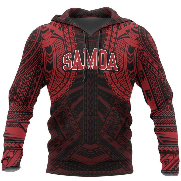 American Samoa Spirit Hoodie (Red) PL - Amaze Style™-Apparel