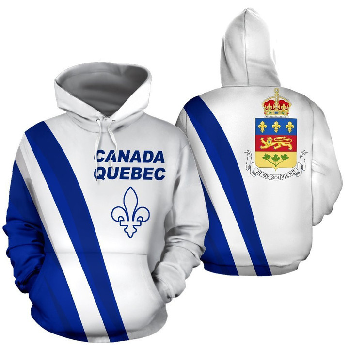 Canada Quebec Hoodie 3d all over printed for man and women PL - Amaze Style™-Apparel