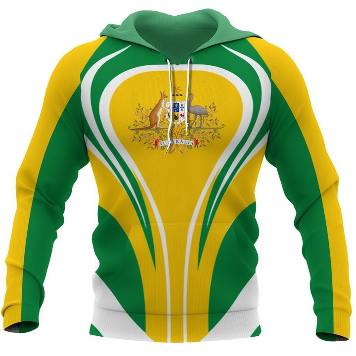 Australia Flag Hoodie Cannon Style -NNK1491 - Amaze Style™-Apparel