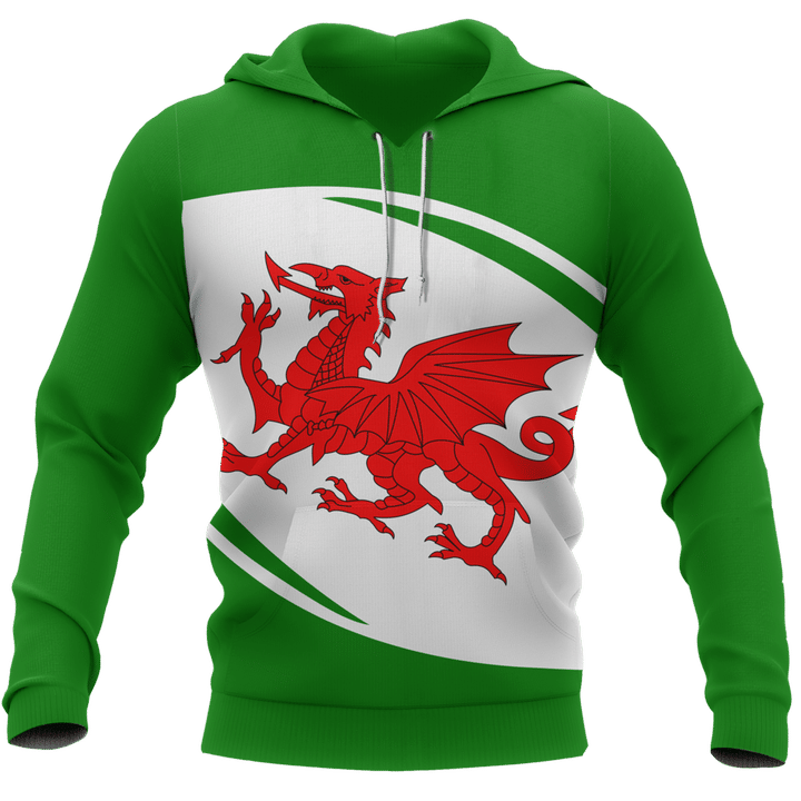 Wales Flag Ellipse Style PL - Amaze Style™