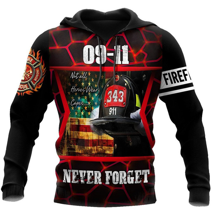 Firefighter 3D All Over Printed shirt & short for men and women PL - Amaze Style™-Apparel