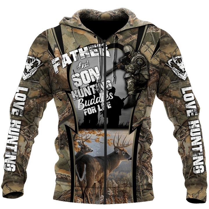 Deer hunting 3d all over printed for men and women DD08212003 - Amaze Style™-Apparel