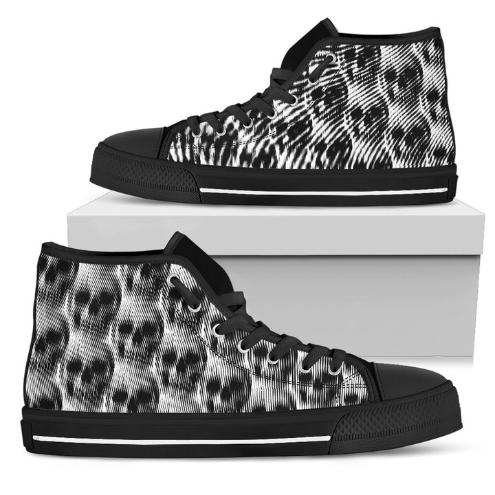 Skull high top shoes  PL18032032 - Amaze Style™-