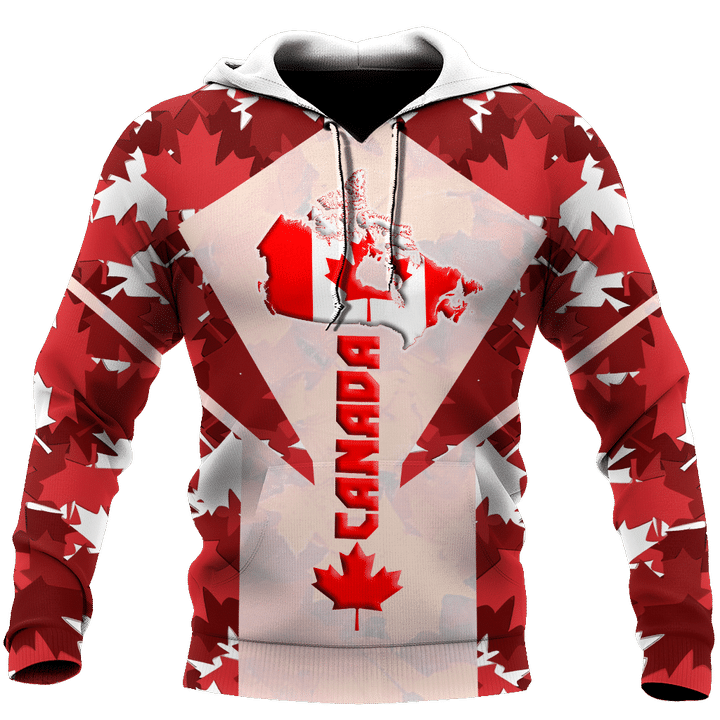 Canada 3dall over printed maple leaf generation - Amaze Style™-Apparel