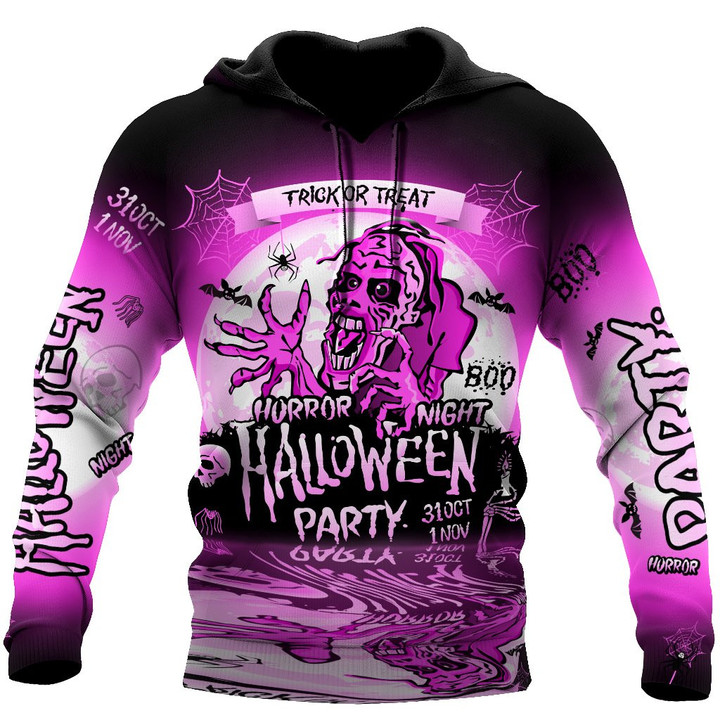 Happy Halloween Skull 3D all over printed for man and women - Amaze Style™-Apparel