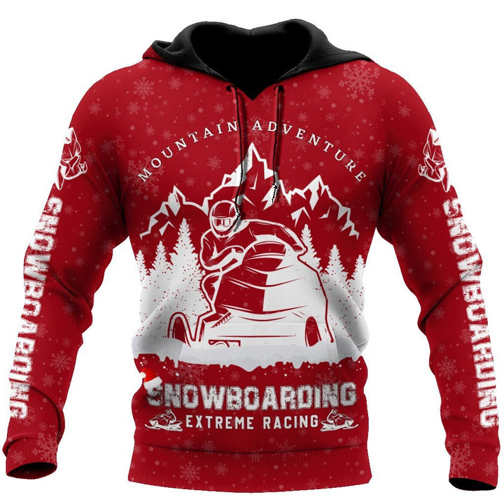 Snowmobile 3D All Over Printed shirt & short for men and women PL - Amaze Style™-Apparel