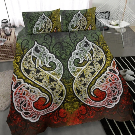 Maori manaia bedding set painting - Amaze Style™-Bedding