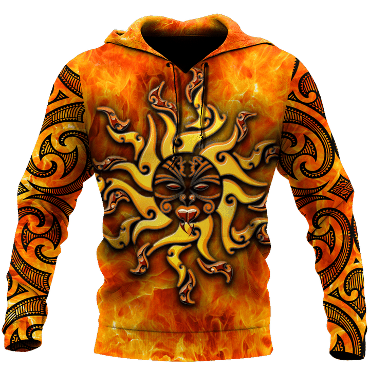 Maori tamanuitera the sun 3d all over printed shirt and short for man and women - Amaze Style™-Apparel