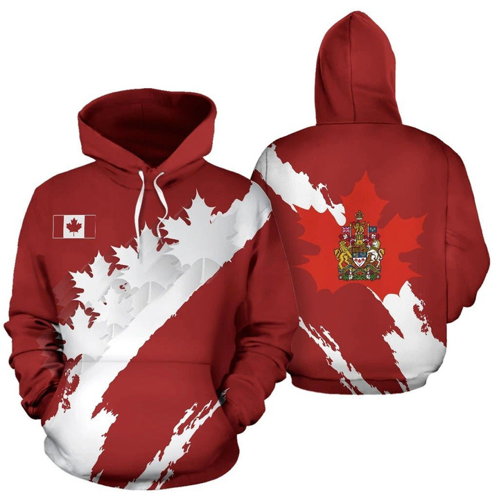 Canadian Maple Leaf Hoodie T Shirt For Men and Women - Amaze Style™-Apparel