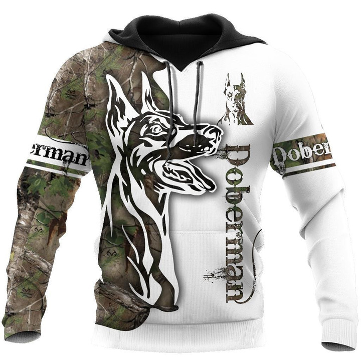 Doberman Dog 3D All Over Printed shirt & short for men and women PL - Amaze Style™-Apparel