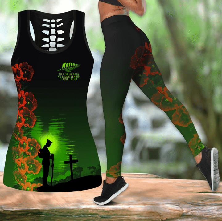 The salute to heroes tank top & leggings outfit for women - Amaze Style™-Apparel