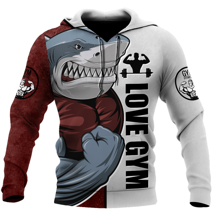 Gym shark 3d all over printed for man and women - Amaze Style™-Apparel