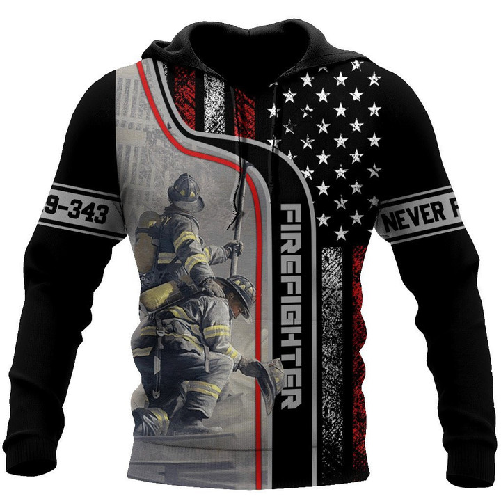 Firefighter never forget our fallen brothers 3D All Over Printed shirt & short for men and women PL - Amaze Style™-Apparel