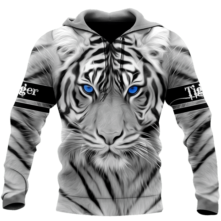 White Tigar 3D All Over Printed Shirts For Men and Women DQB08172003 - Amaze Style™-Apparel