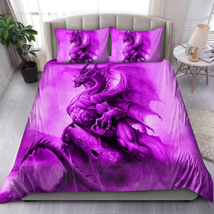 Purple Dragon Bedding Set DQB08132001 - Amaze Style™-Bedding Set
