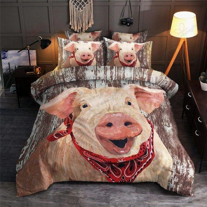 Cute Pig Bedding Set TA0711203 - Amaze Style™-Quilt