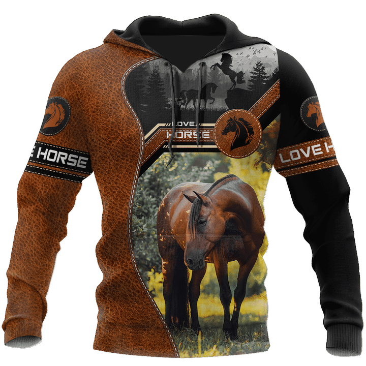 Love Horse 3D All Over Printed Shirts For Men and Women TA08312004 - Amaze Style™-Apparel