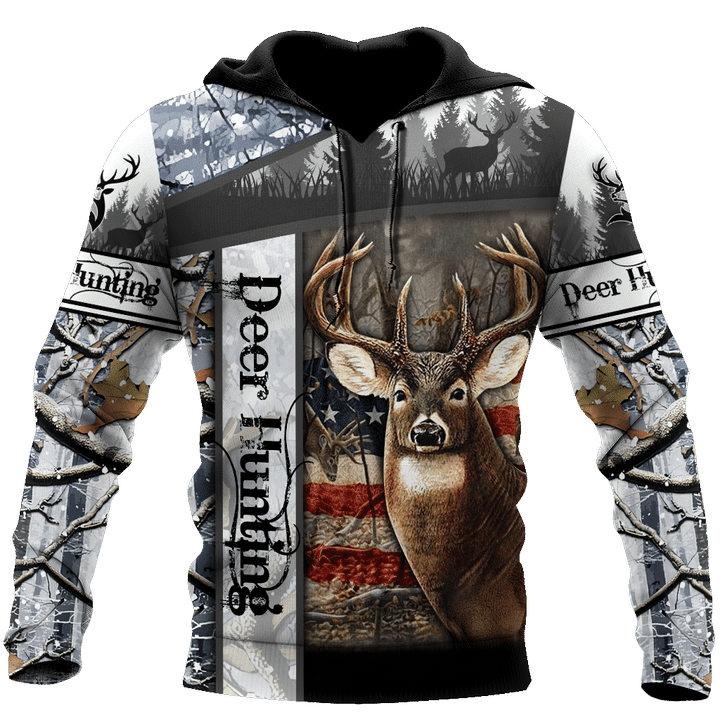 Deer Hunting 3D All Over Printed Shirts - Amaze Style™