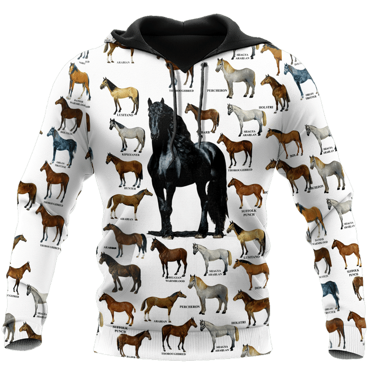 Love Horse 3D All Over Printed Shirts - Amaze Style™-Apparel