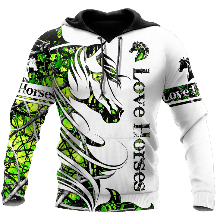 Horse Camo Pattern 3D All Over Printed Shirts Pi050501S3 - Amaze Style™-Apparel