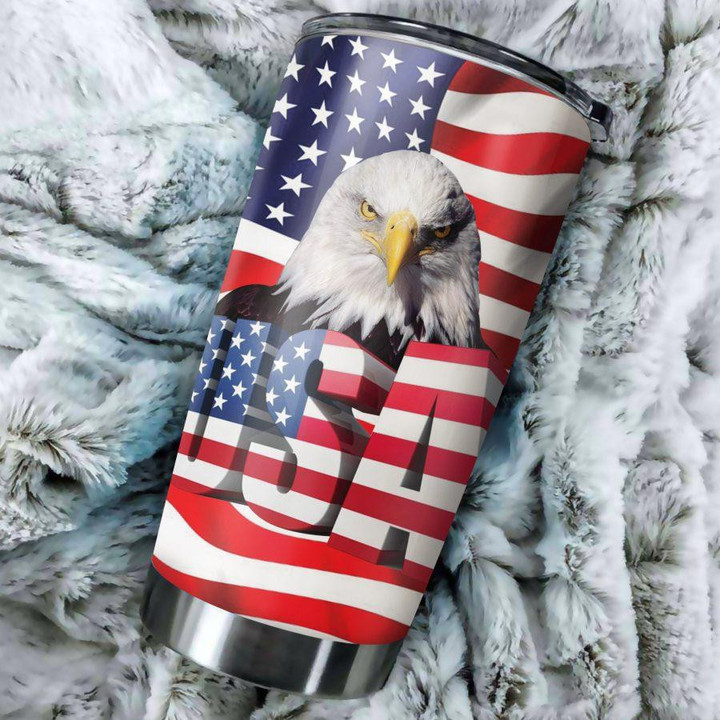 Eagle US Flag Tumbler TA081915 - Amaze Style™-