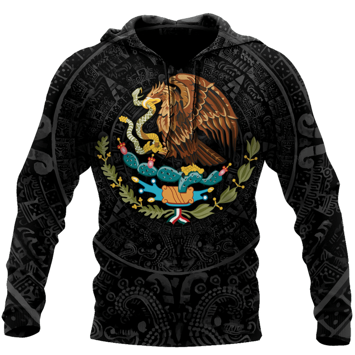 Mexican Aztec Warrior 3D All Over Printed Shirts For Men and Women QB06292002 - Amaze Style™-Apparel
