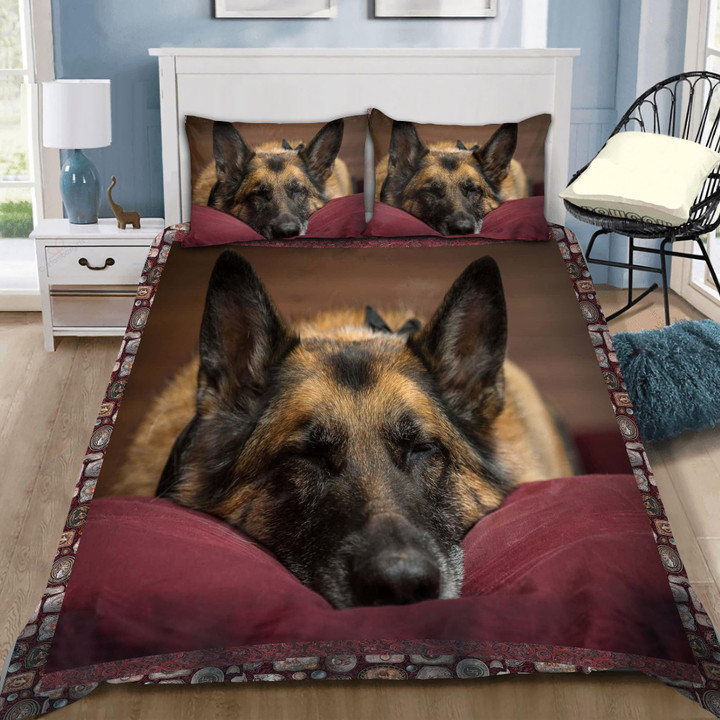 German Shepherd Dog Bedding Set QB06242003 - Amaze Style™-Quilt