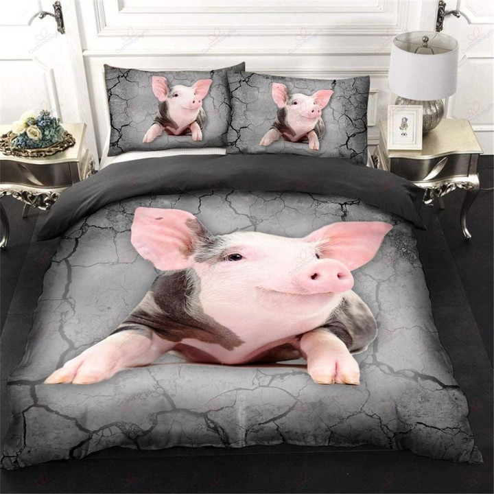 Love Pig Bedding Set TA0711202 - Amaze Style™-Quilt