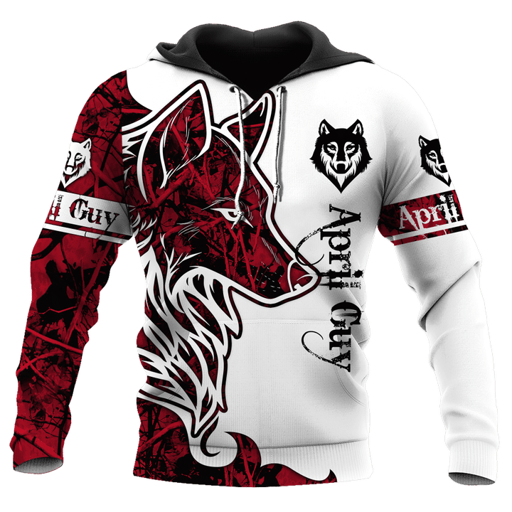 April Wolf 3D All Over Printed Unisex Hoodie - Amaze Style™