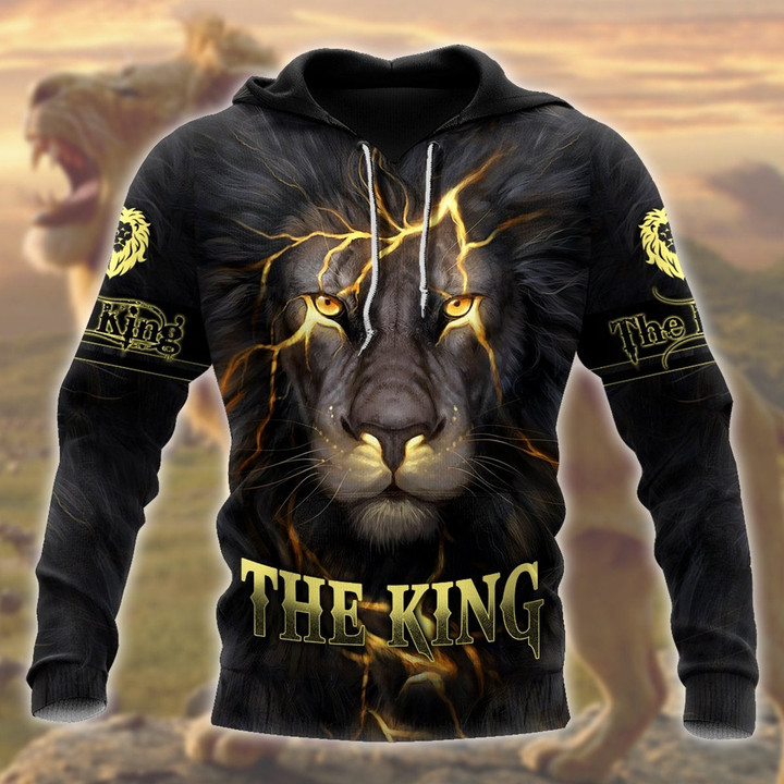 The King Lion 3D All Over Printed Unisex Shirts Pi21012114 - Amaze Style™-Apparel