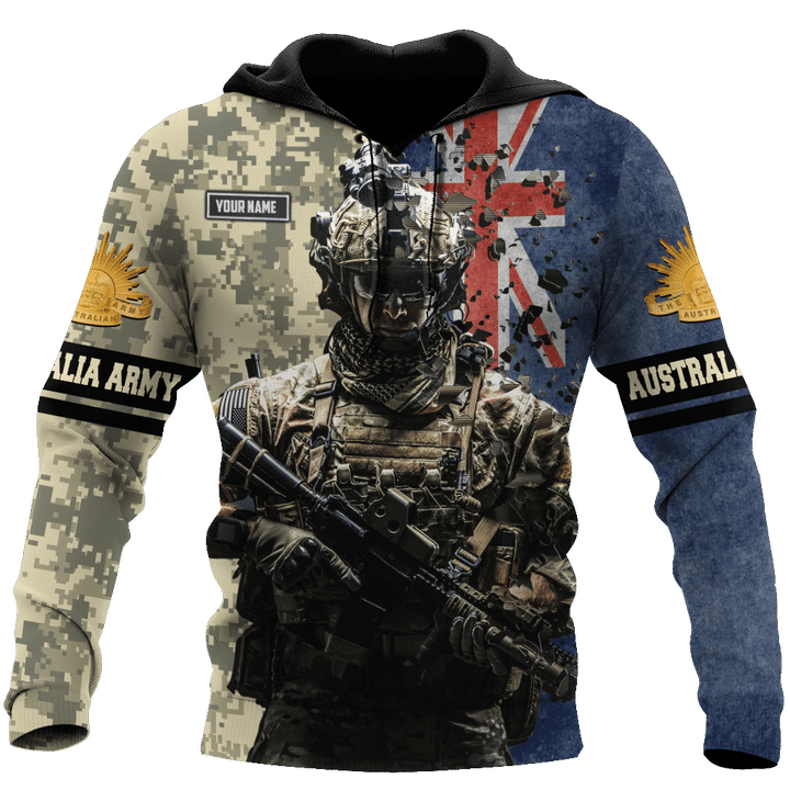 Personalized Name - The Australian Army 3D All Over Printed Shirts DQB16032104 - Amaze Style™