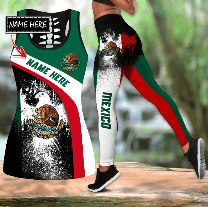 Personalized Mexico Combo Legging + Tank Top - Amaze Style™