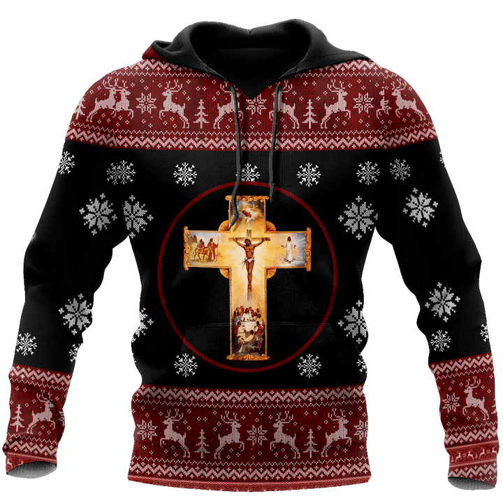 Jesus Christmas  3D All Over Printed Shirts For Men and Women - Amaze Style™-Apparel