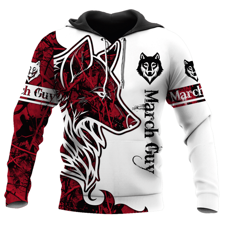March Wolf 3D All Over Printed Shirts Pi112063 - Amaze Style™-Apparel