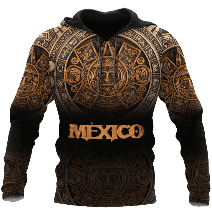 Aztec Mexico Hoodie Personalized 3D All Over Printed Shirts VP06032101 - Amaze Style™