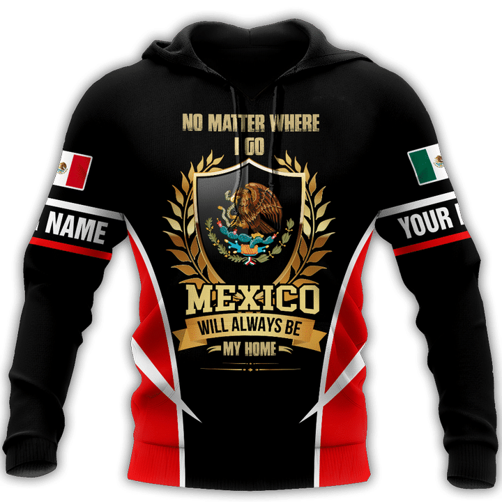 Personalized Name Aztec Mexico 3D All Over Printed Hoodie - Amaze Style™