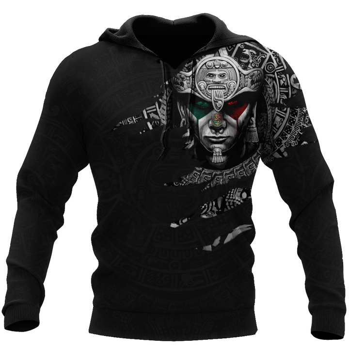 Aztec Warrior 3D All Over Printed Hoodie - Amaze Style™