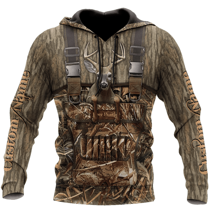 Deer Hunting Personalized Name 3D All Over Printed Shirts - Amaze Style™