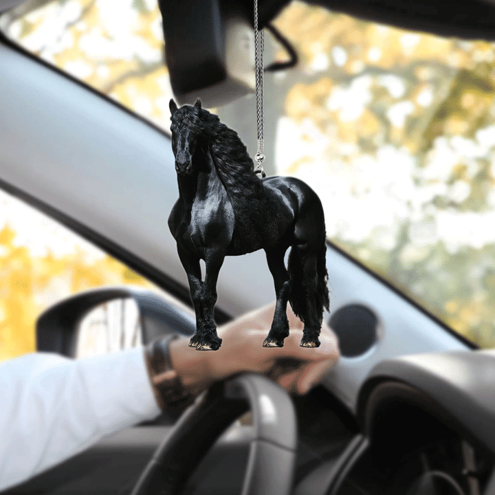 Black Horse Unique Design Car Hanging Ornament Pi27042104 - Amaze Style™