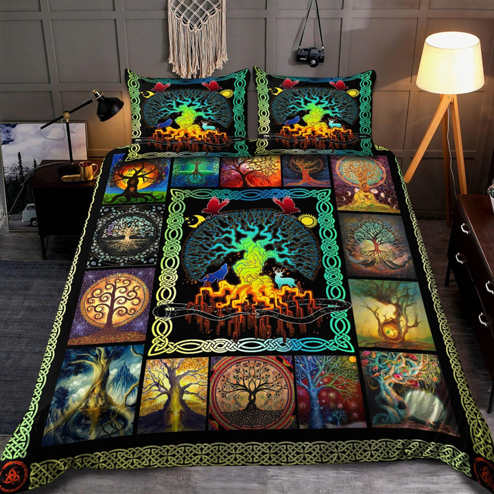 Tree Of Life Celtic 3D All Over Printed Bedding Set - Amaze Style™