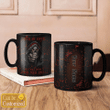 Touch My Coffee Red Skull Coffee Mug TVN180804 | Monlovi