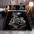 Premium Unique Skull Couple Love Bedding Set Ultra Soft and Warm | Monlovi