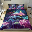 Premium Unique Skull Butterfly Quilt Bedding Set Ultra Soft and Warm NB060403DS