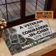 Personalized Unique Veteran Doormat - LTATA281201DS
