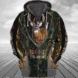 Premium Unique Hunting Zip Hoodie Ultra Soft and Warm LTADD260231DS