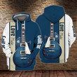 Premium Unique Guitar Zip Hoodie Ultra Soft and Warm LTANT270305DS