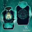 Premium Unique Wander Woman Camping Hoodie Ultra Soft and Warm KV310332DS