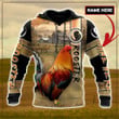 Premium Unique Rooster Hoodie Ultra Soft and Warm NHT060510DS