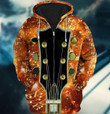 Premium Unique Guitar Lover Zip Hoodie Ultra Soft and Warm-LTADD180191DS
