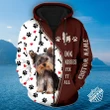 Premium Unique Dog Lover Zip Hoodie Ultra Soft and Warm LTAVT160405MH